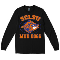 Black Sclsu Muddogs Long Sleeve Tee - FloraArt