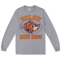Heather Grey Sclsu Muddogs Long Sleeve Tee - FloraArt