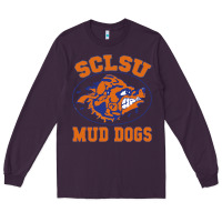Plum Sclsu Muddogs Long Sleeve Tee - FloraArt