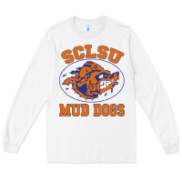 White Sclsu Muddogs Long Sleeve Tee - FloraArt