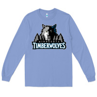 Colony Blue timberwolves Long Sleeve Tee - FloraArt