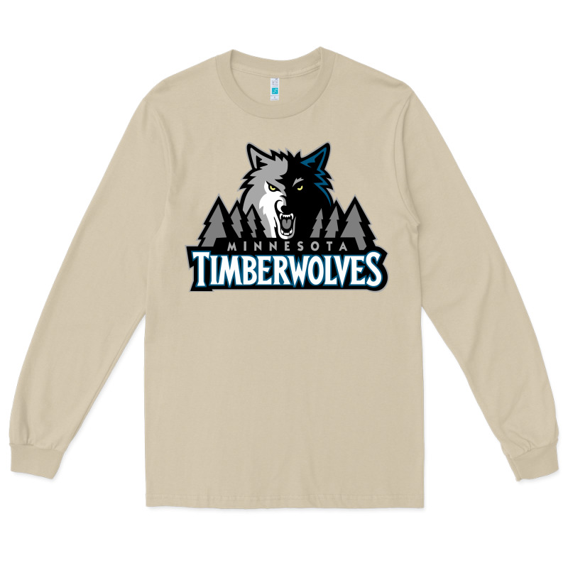 Timberwolves Long Sleeve Tee by FloraArt | Teevron