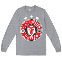 Heather Grey United manchester Long Sleeve Tee - FloraArt