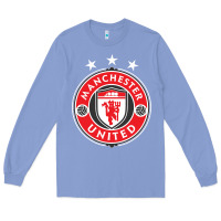 Colony Blue United manchester Long Sleeve Tee - FloraArt