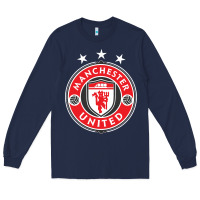 Navy United manchester Long Sleeve Tee - FloraArt