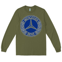 Army Green white amg Long Sleeve Tee - ArtMosaic
