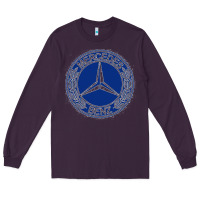 Plum white amg Long Sleeve Tee - ArtMosaic