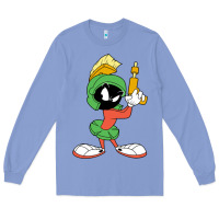 Colony Blue marvin the martian looney Long Sleeve Tee - ArtMosaic