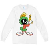 White marvin the martian looney Long Sleeve Tee - ArtMosaic