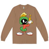 Toasted Coconut marvin the martian looney Long Sleeve Tee - ArtMosaic