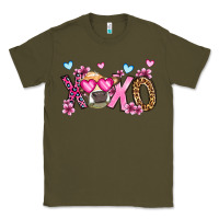 Army Green xoxo cow valentine's day Classic Tee - OliviaCreatesArt