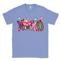Colony Blue xoxo cow valentine's day Classic Tee - OliviaCreatesArt