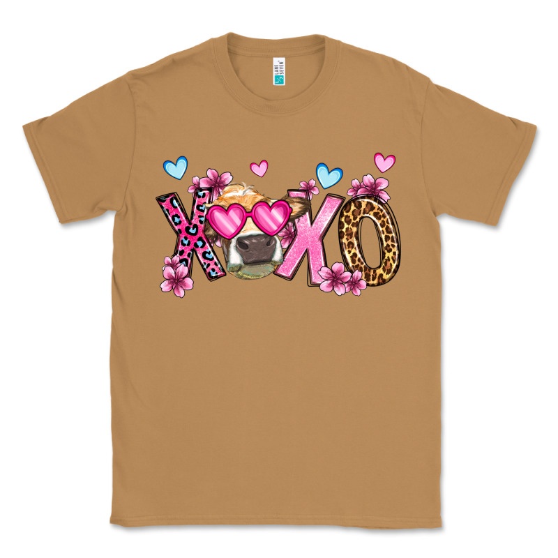 Xoxo Cow Valentine's Day Classic Tee by OliviaCreatesArt | Teevron