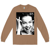 Toasted Coconut my name is bjork [tw] Long Sleeve Tee - ArtMosaic