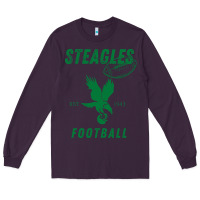 Plum steagles football est 1943 phil phit combine team pullover hoodie Long Sleeve Tee - ArtMosaic