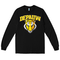 Black depauw clubs Long Sleeve Tee - ArtMosaic