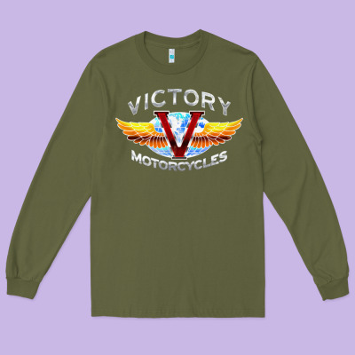 Victory Motorcycles Long Sleeve Tee Designed By Artmosaic