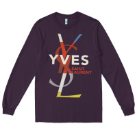 Plum yvessaintlaurent Long Sleeve Tee - ArtMosaic