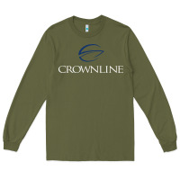 Army Green Crownline Boats Long Sleeve Tee - ArtMosaic