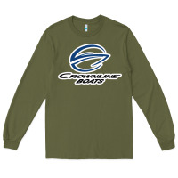 Army Green Crownline Boats Long Sleeve Tee - ArtMosaic