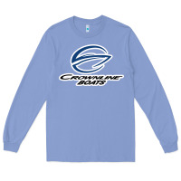Colony Blue Crownline Boats Long Sleeve Tee - ArtMosaic