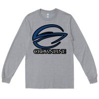 Heather Grey Crownline Boats Long Sleeve Tee - ArtMosaic