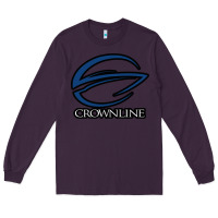 Plum Crownline Boats Long Sleeve Tee - ArtMosaic