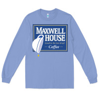 Colony Blue maxwell house Long Sleeve Tee - ArtMosaic