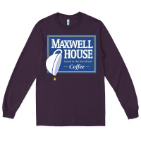 Plum maxwell house Long Sleeve Tee - ArtMosaic