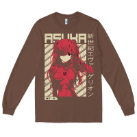Chestnut asuka evangelion Long Sleeve Tee - ArtMosaic