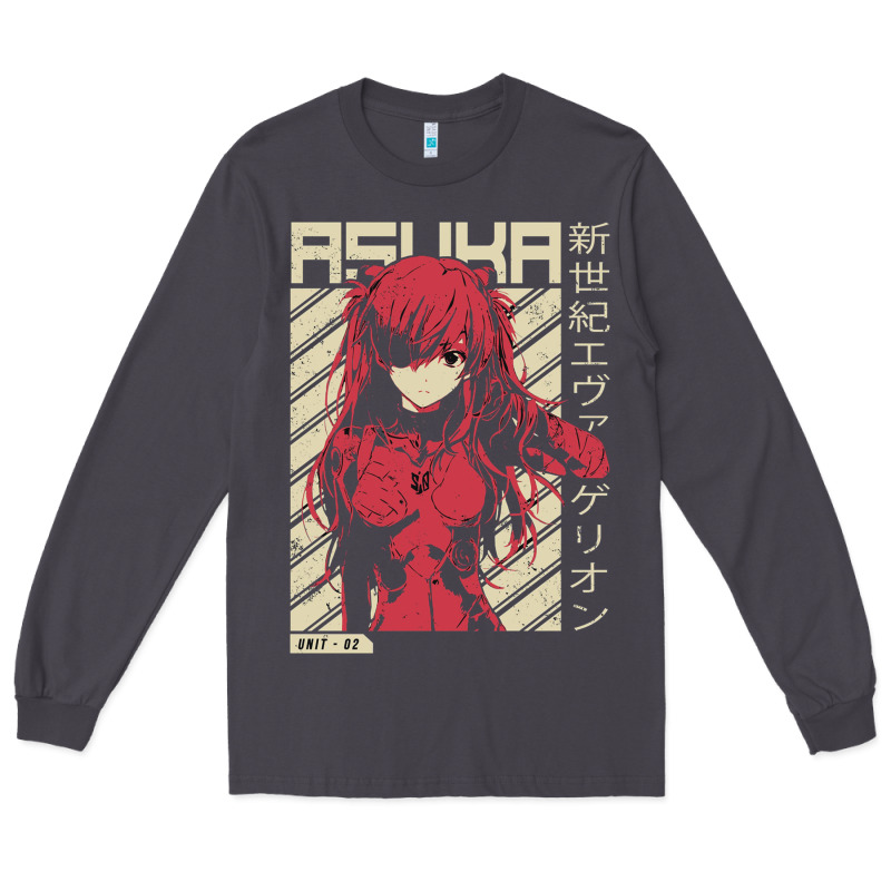 Asuka Evangelion Long Sleeve Tee by ArtMosaic | Teevron