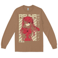 Toasted Coconut asuka evangelion Long Sleeve Tee - ArtMosaic