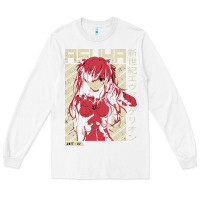 White asuka evangelion Long Sleeve Tee - ArtMosaic