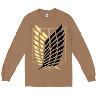 Toasted Coconut Shingekis no kyojinn Long Sleeve Tee - ArtMosaic