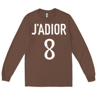 Chestnut j’adior 8 Long Sleeve Tee - ArtMosaic