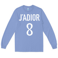 Colony Blue j’adior 8 Long Sleeve Tee - ArtMosaic
