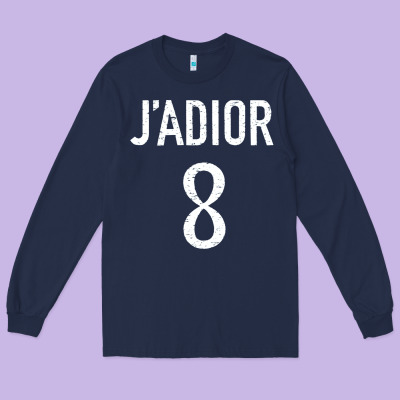 J’adior 8 Long Sleeve Tee Designed By Artmosaic