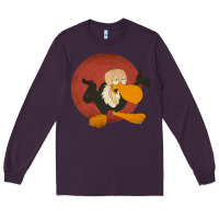 Plum beaky buzzard 1 Long Sleeve Tee - ArtMosaic