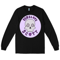 Black Penelope Scott Skeleton Long Sleeve Tee - ArtMosaic