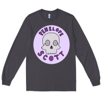 Smoke Penelope Scott Skeleton Long Sleeve Tee - ArtMosaic