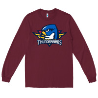 Burgundy springfield thunderbirds Long Sleeve Tee - ArtMosaic