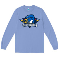 Colony Blue springfield thunderbirds Long Sleeve Tee - ArtMosaic