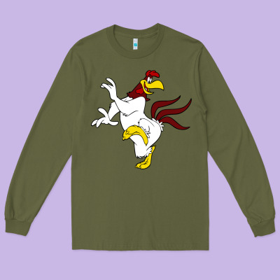 Foghorn Leghorn Looney Long Sleeve Tee Designed By Artmosaic