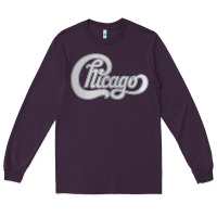 Plum Chicago Transit Authority Long Sleeve Tee - ArtMosaic