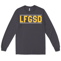 Smoke Exclusive Brown LFGSD Official Fun Design T Shirt Long Sleeve Tee - ArtMosaic