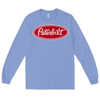 Colony Blue peterbilt truck racing vintage Long Sleeve Tee - ArtMosaic