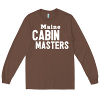 Chestnut maine cabin masters Long Sleeve Tee - ArtMosaic