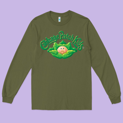 Cabbage Patch Kids 1 Long Sleeve Tee Designed By Artmosaic