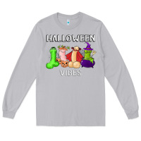 Moon Dust halloween vibes dick tie dye hippie retro lazy costume Long Sleeve Tee - ArtMosaic