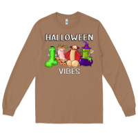 Toasted Coconut halloween vibes dick tie dye hippie retro lazy costume Long Sleeve Tee - ArtMosaic